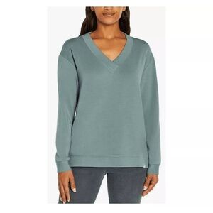 Orvis V Neck Dropped Shoulders Sweatshirt 🌼